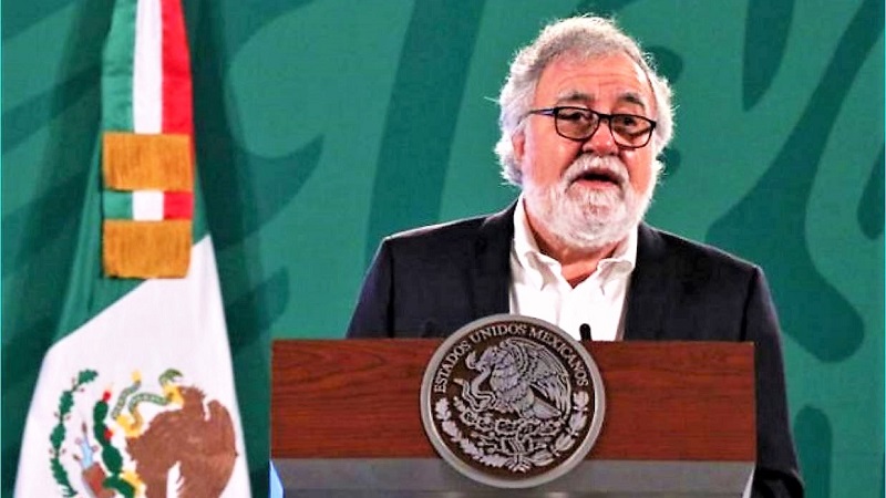 El subsecretario de Derechos Humanos, Población y Migración de la Secretaria de Gobernación, Alejandro Encinas Rodríguez. (Foto / razon.com.mx)