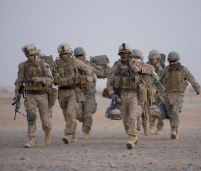 Las fuerzas estadounidenses comenzaron a retirarse de dos bases en Afganistán, a comienzos de marzo de 2020. / Agencia AFP