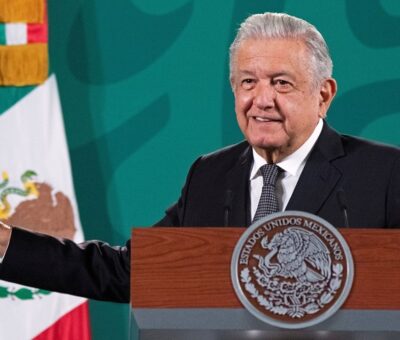 El presidente de México, Andrés Manuel López Obrador, durante una rueda de prensa. EFE/Presidencia de México.