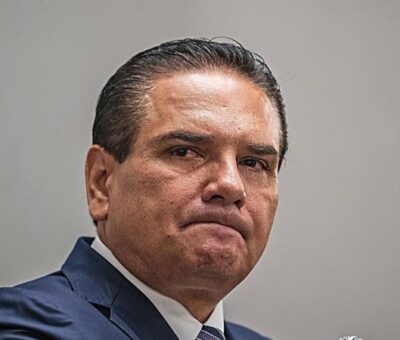 El exgobernador de Michoacán. Foto: Octavio Gómez.