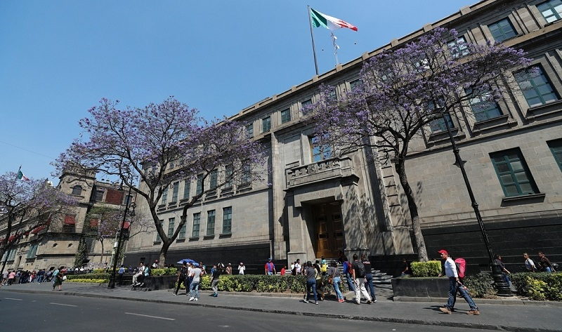 Sede de la SCJN en el Centro Histórico de la Ciudad de México. Foto Víctor Camacho / Archivo