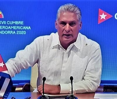 El presidente de Cuba, Miguel Díaz-Canel. Foto: www.tvsantiago.icrt.cu