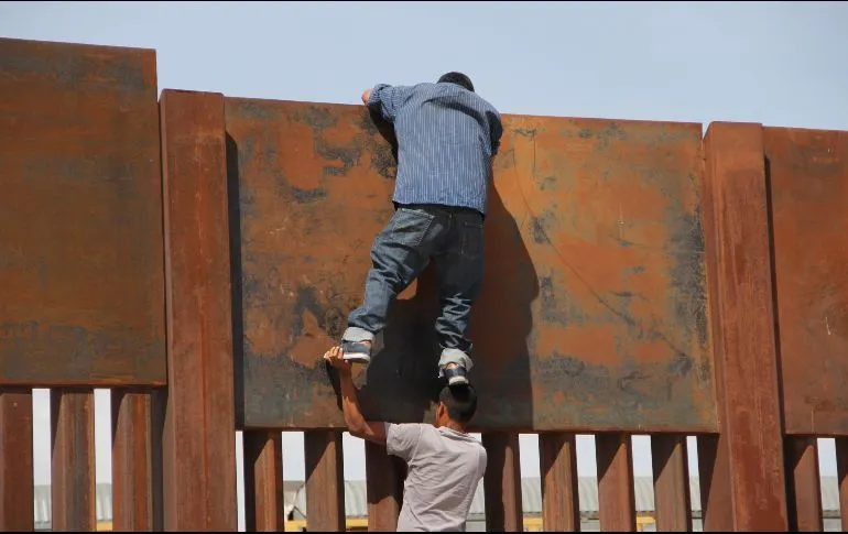 El gobierno mexicano reportó un incremento de 89% interanual en el número de migrantes. (EFE)