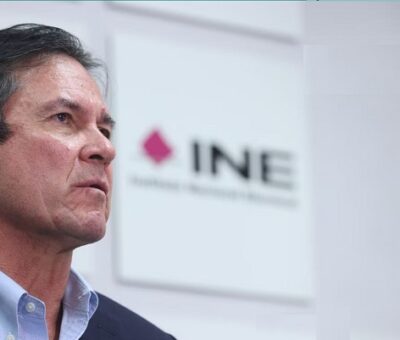 El secretario ejecutivo del INE, Edmundo Jacobo, en conferencia de prensa este martes en Ciudad de México. INE
