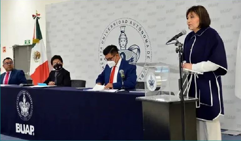 Norma Pimentel renunció este 30 de marzo a la Tesorería General de la Benemérita Universidad Autónoma de Puebla (BUAP).
