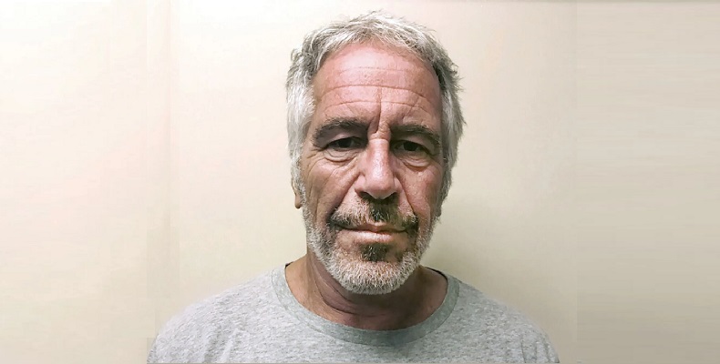 Jeffrey Epstein, acusado de delitos sexuales. Foto: AP