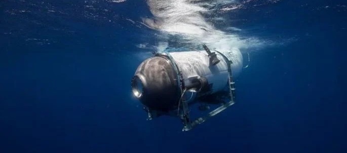 Guardia Costera confirma la muerte de tripulantes; submarino Titán habría implosionado. Foto: https://twitter.com/fabiomosc_