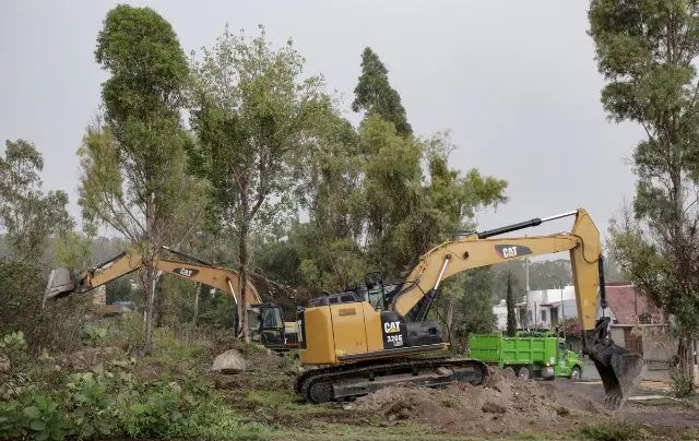 Nueva sede de Congreso Puebla: talarán 52 árboles por edificación. Foto / Agencia Enfoque.