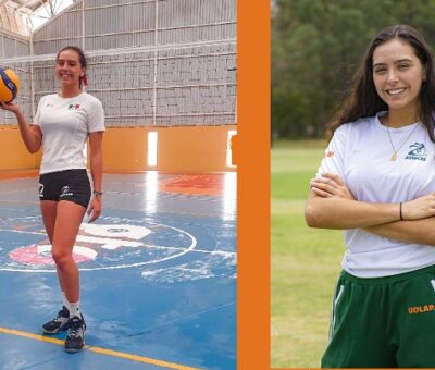 Joanna Zilli, integrante de las Aztecas de voleibol de la Universidad de las Américas Puebla (UDLAP), fue convocada a una nueva preselección sub 21 con miras a representar a México en el Mundial de la especialidad. (Especial)