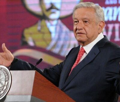 El presidente Andrés Manuel López Obrador encabeza la conferencia mañanera en Palacio Nacional, el 9 de agosto de 2023. Foto Cuartoscuro