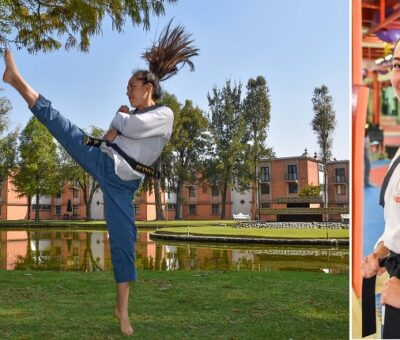 Ana Zulema Ibáñez, ex Azteca de taekwondo, fue reconocida como la Mejor Coach Femenina durante la President’s Cup Pan-America 2023 G2, realizada en Río de Janeiro, Brasil. (Especial)