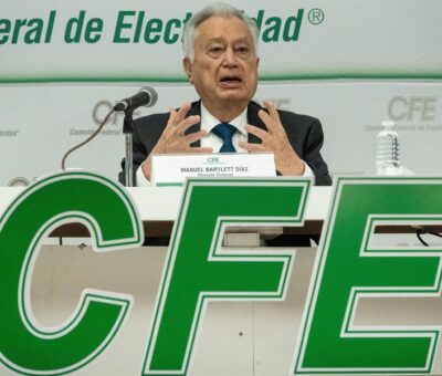 Manuel Bartlett Díaz, director de la CFE. Foto: Cuartoscuro