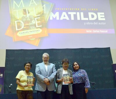 La rectora María Lilia Cedillo Ramírez participó en la presentación del libro Matilde. La primera médica mexicana, de Carlos Pascual