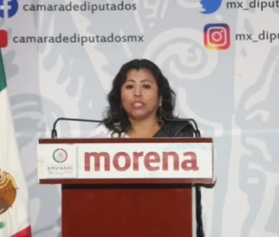 Diputada indígena Inés Parra Juárez denuncia bloqueo "gandalla" de Morena para buscar la reelección en Ajalpan, Puebla. Foto: Tomada de Video