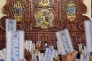 BUAP recibirá a candidatos a la gubernatura de Puebla entre el 22 y 24 de abril. Foto / BUAP