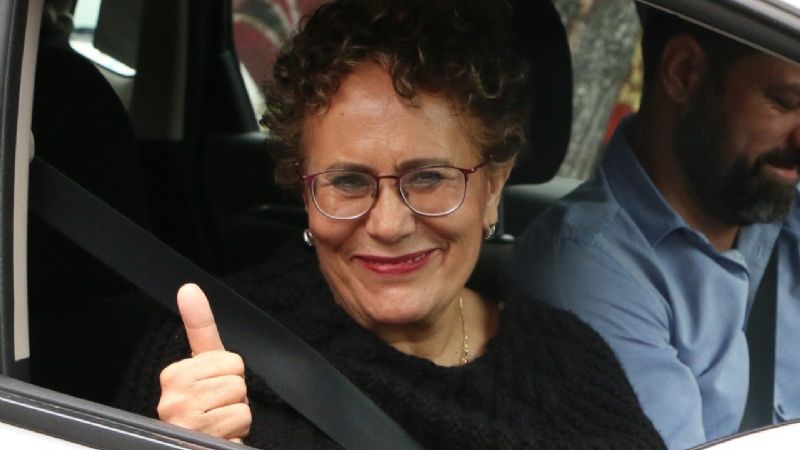 Bertha Lujan, presidenta del Consejo Nacional de Morena. Foto: Cuartooscuro / Rogelio Morales