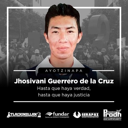 Jhosivani Guerrero es la segunda víctima identificada por el Gobierno de López Obrador. FOTO Por: Rodrigo Arangua / AFP