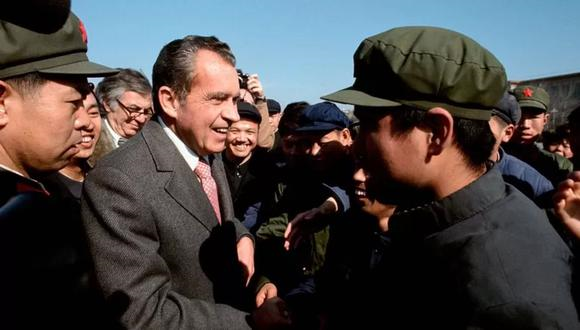 Nixon se convirtió en el primer presidente estadounidense en funciones en visitar China. (Guetty)