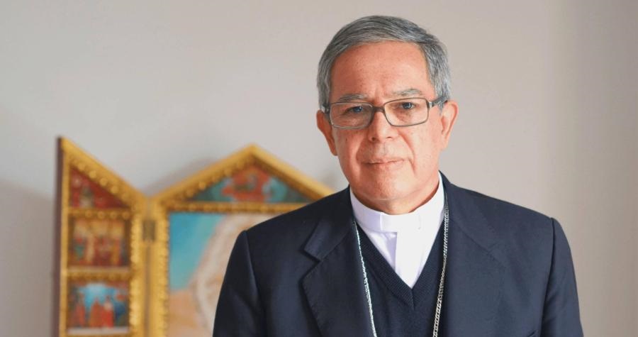 Luis José Rueda, arzobispo de Bogotá. FOTO: Cortesía Hanna Thiesing