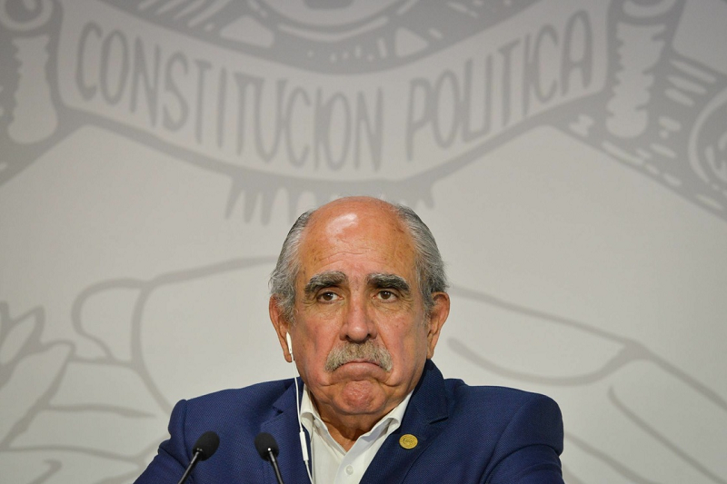Pablo Gómez, titular de la UIF en imagen de archivo. Foto Cuartoscuro