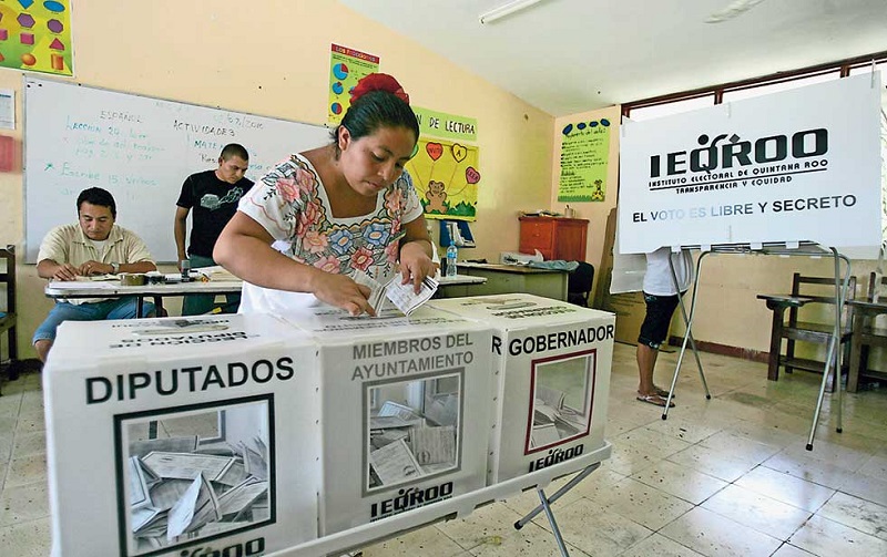 Comicios anteriores en el estado de Quintana Roo. Archivo / El Diario.