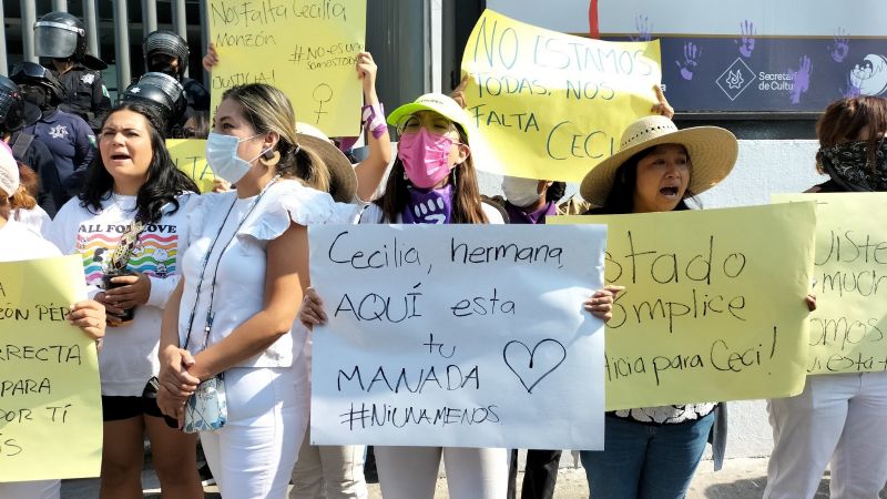 Activistas piden pena máxima para responsables de feminicidio de Cecilia Monzón. (Proceso)